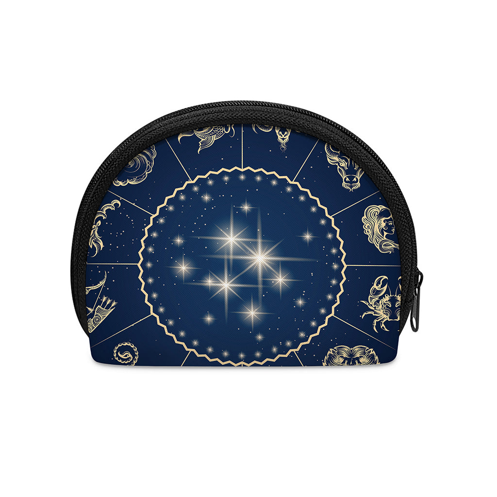Zodiac Astrology Symbols Print Coin Purse