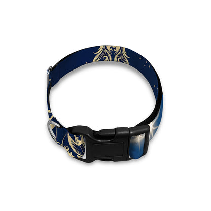 Zodiac Astrology Symbols Print Dog Collar