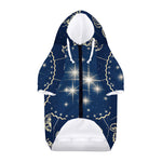 Zodiac Astrology Symbols Print Dog Zip Up Hoodie