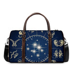 Zodiac Astrology Symbols Print Duffle Bag