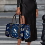 Zodiac Astrology Symbols Print Duffle Bag