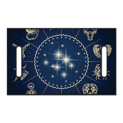 Zodiac Astrology Symbols Print Golf Cart Seat Cover