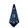 Zodiac Astrology Symbols Print Hand Towel