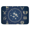 Zodiac Astrology Symbols Print Indoor Door Mat
