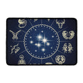 Zodiac Astrology Symbols Print Kitchen Mat