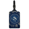 Zodiac Astrology Symbols Print Luggage Tag