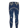 Zodiac Astrology Symbols Print Men's Leggings