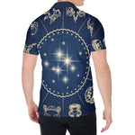 Zodiac Astrology Symbols Print Men's Shirt