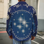 Zodiac Astrology Symbols Print Men's Shirt Jacket