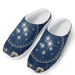 Zodiac Astrology Symbols Print Mesh Casual Shoes