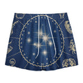 Zodiac Astrology Symbols Print Mesh Shorts