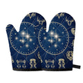 Zodiac Astrology Symbols Print Oven Mitts