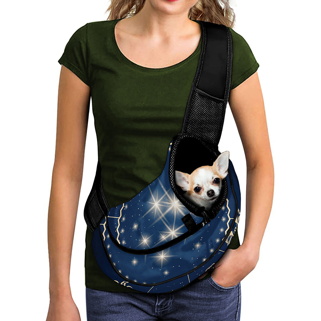 Zodiac Astrology Symbols Print Pet Sling Carrier