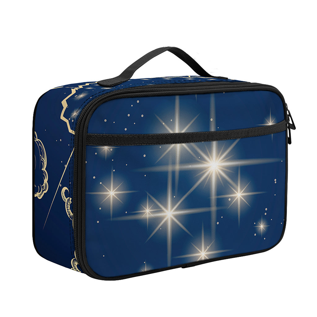 Zodiac Astrology Symbols Print Portable Lunch Bag