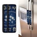 Zodiac Astrology Symbols Print Refrigerator Handle Covers