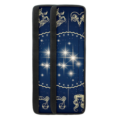 Zodiac Astrology Symbols Print Refrigerator Handle Covers