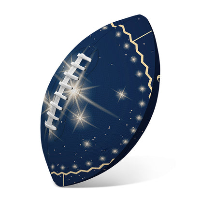 Zodiac Astrology Symbols Print Rugby Ball