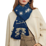 Zodiac Astrology Symbols Print Scarf