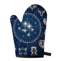 Zodiac Astrology Symbols Print Single Oven Mitt