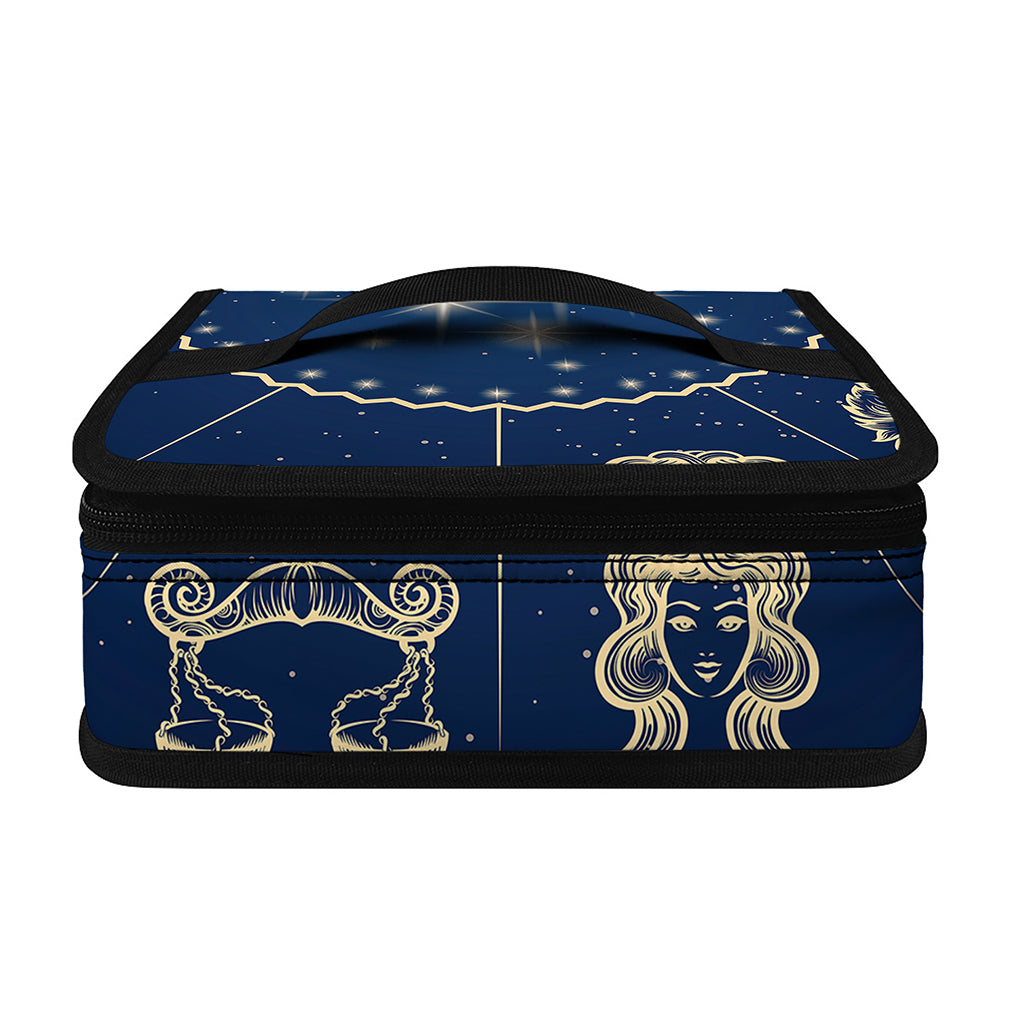 Zodiac Astrology Symbols Print Small Lunch Bag