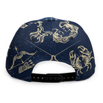 Zodiac Astrology Symbols Print Snapback Cap