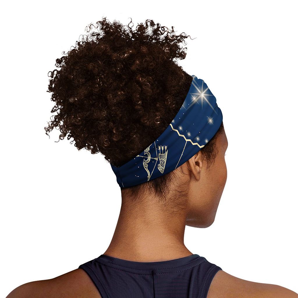 Zodiac Astrology Symbols Print Sports Headband