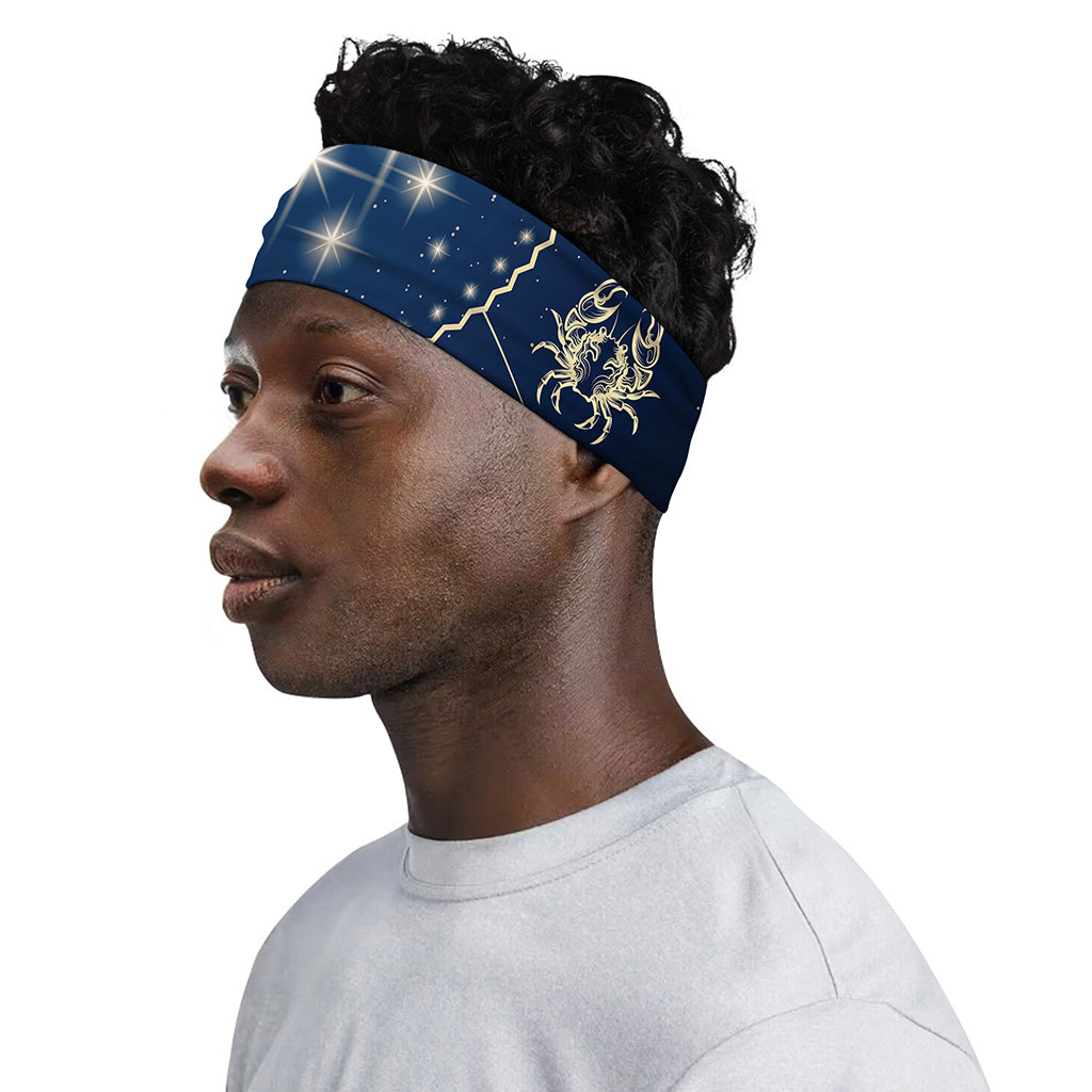 Zodiac Astrology Symbols Print Sports Headband