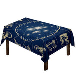 Zodiac Astrology Symbols Print Tablecloth