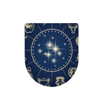 Zodiac Astrology Symbols Print Toilet Lid Cover