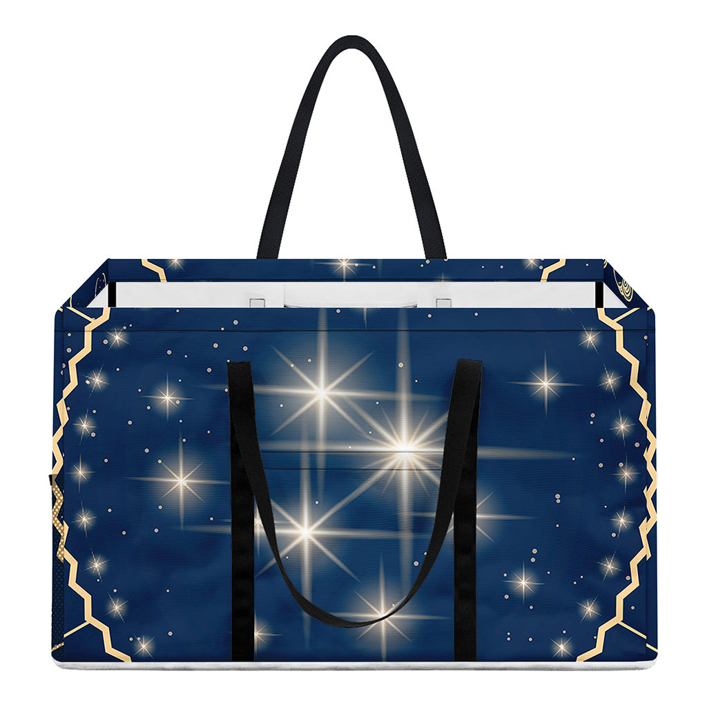 Zodiac Astrology Symbols Print Utility Tote Bag