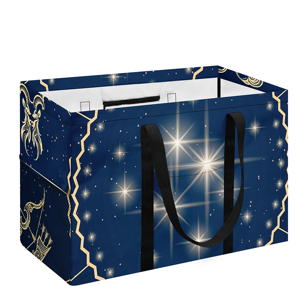 Zodiac Astrology Symbols Print Utility Tote Bag