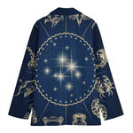 Zodiac Astrology Symbols Print Women's Blazer