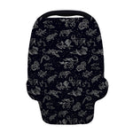 Zodiac Constellation Pattern Print Baby Seat Cover
