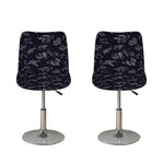 Zodiac Constellation Pattern Print Bar Stool Covers