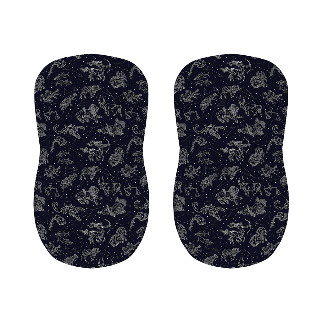 Zodiac Constellation Pattern Print Bar Stool Covers
