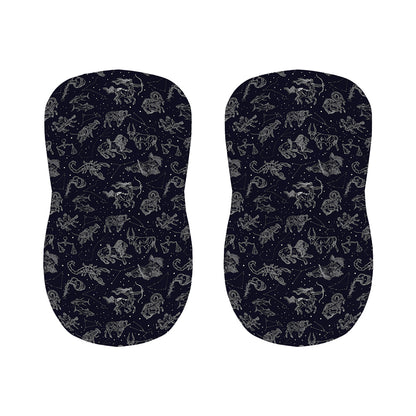 Zodiac Constellation Pattern Print Bar Stool Covers