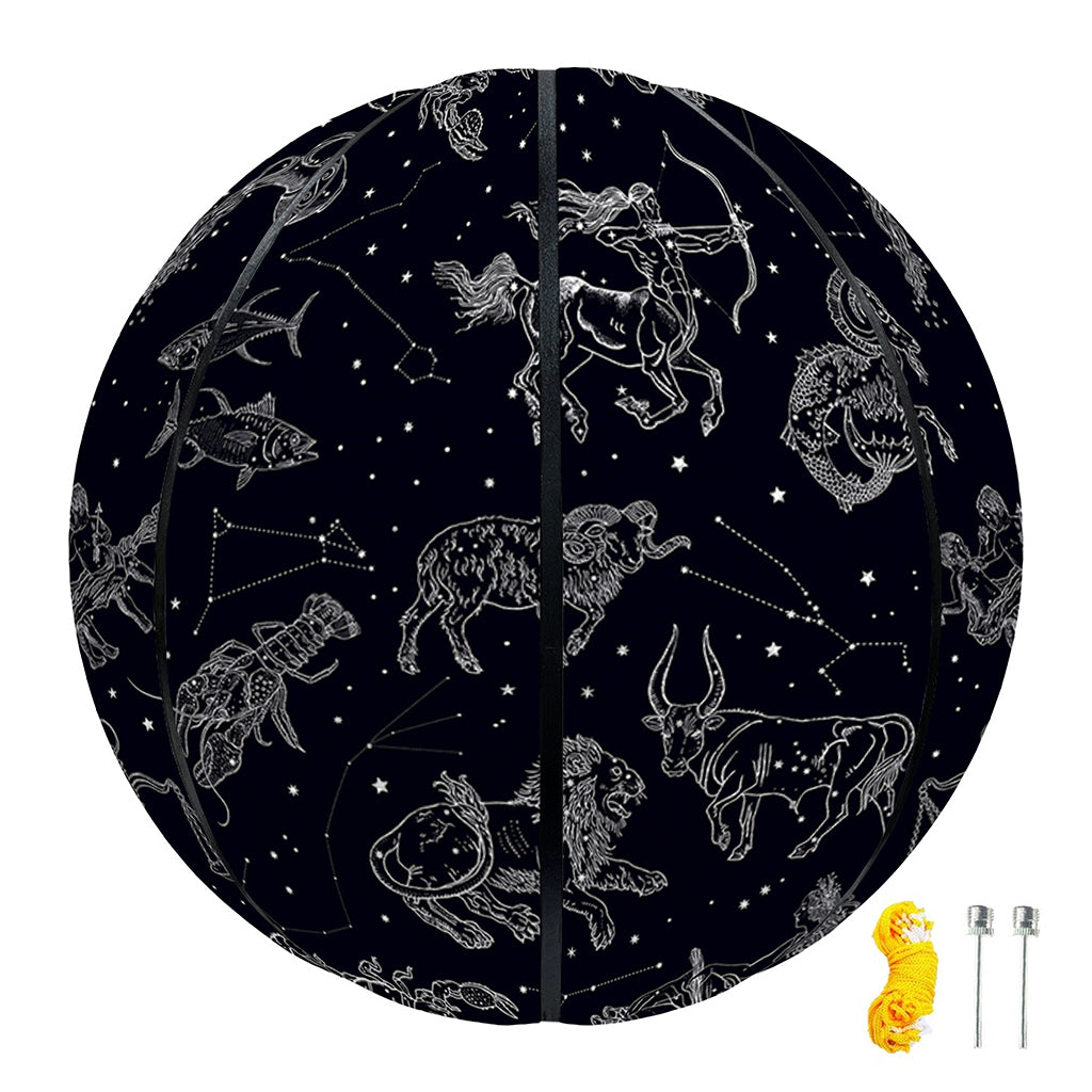 Zodiac Constellation Pattern Print Basketball