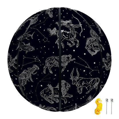 Zodiac Constellation Pattern Print Basketball