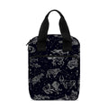 Zodiac Constellation Pattern Print Bible Tote Bag