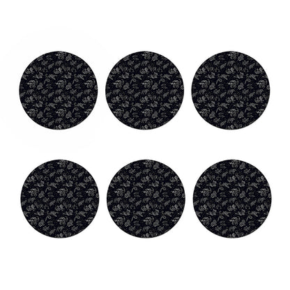 Zodiac Constellation Pattern Print Coaster Set