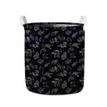 Zodiac Constellation Pattern Print Collapsible Laundry Basket