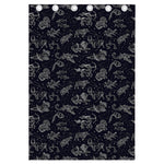 Zodiac Constellation Pattern Print Curtain