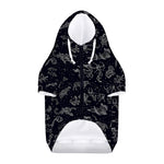 Zodiac Constellation Pattern Print Dog Zip Up Hoodie