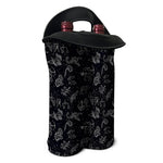 Zodiac Constellation Pattern Print Double Neoprene Wine Tote