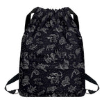 Zodiac Constellation Pattern Print Drawstring Backpack