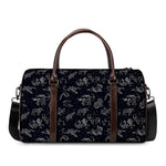 Zodiac Constellation Pattern Print Duffle Bag
