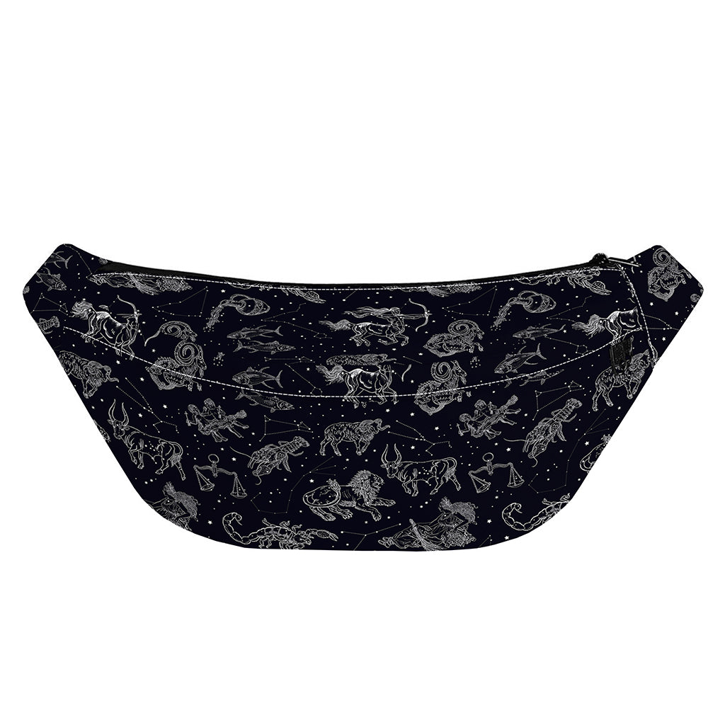 Zodiac Constellation Pattern Print Fanny Pack