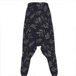 Zodiac Constellation Pattern Print Hammer Pants