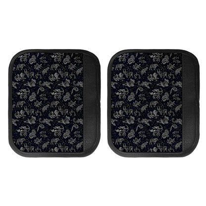 Zodiac Constellation Pattern Print Handle Covers