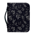 Zodiac Constellation Pattern Print Leather Bible Cover